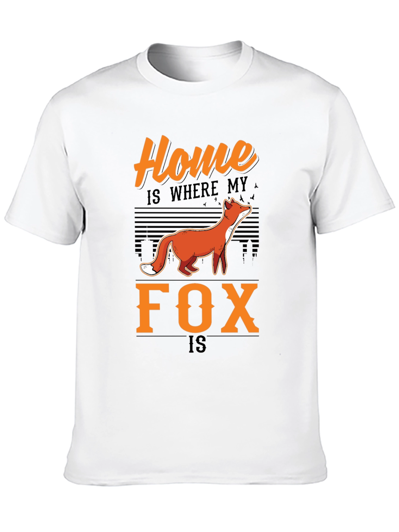 Home is Where My Fox Is Graphic Tee