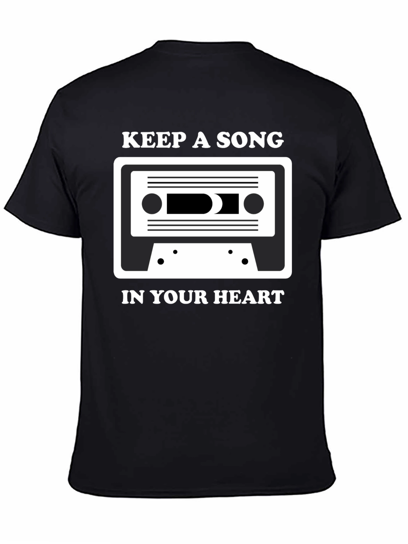 Keep A Song In Your Heart Cassette Tape T-Shirt