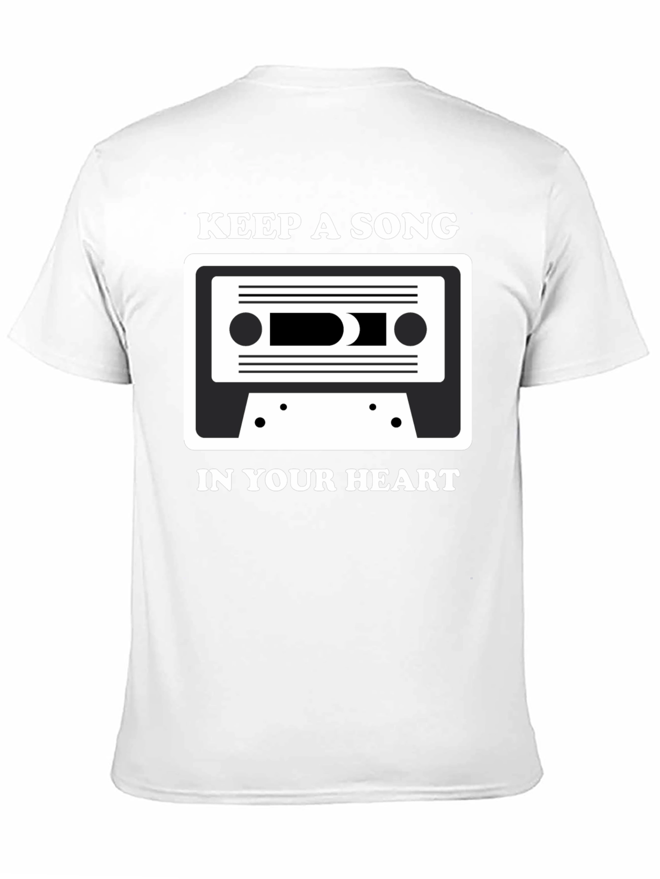 Keep A Song In Your Heart Cassette Tape T-Shirt