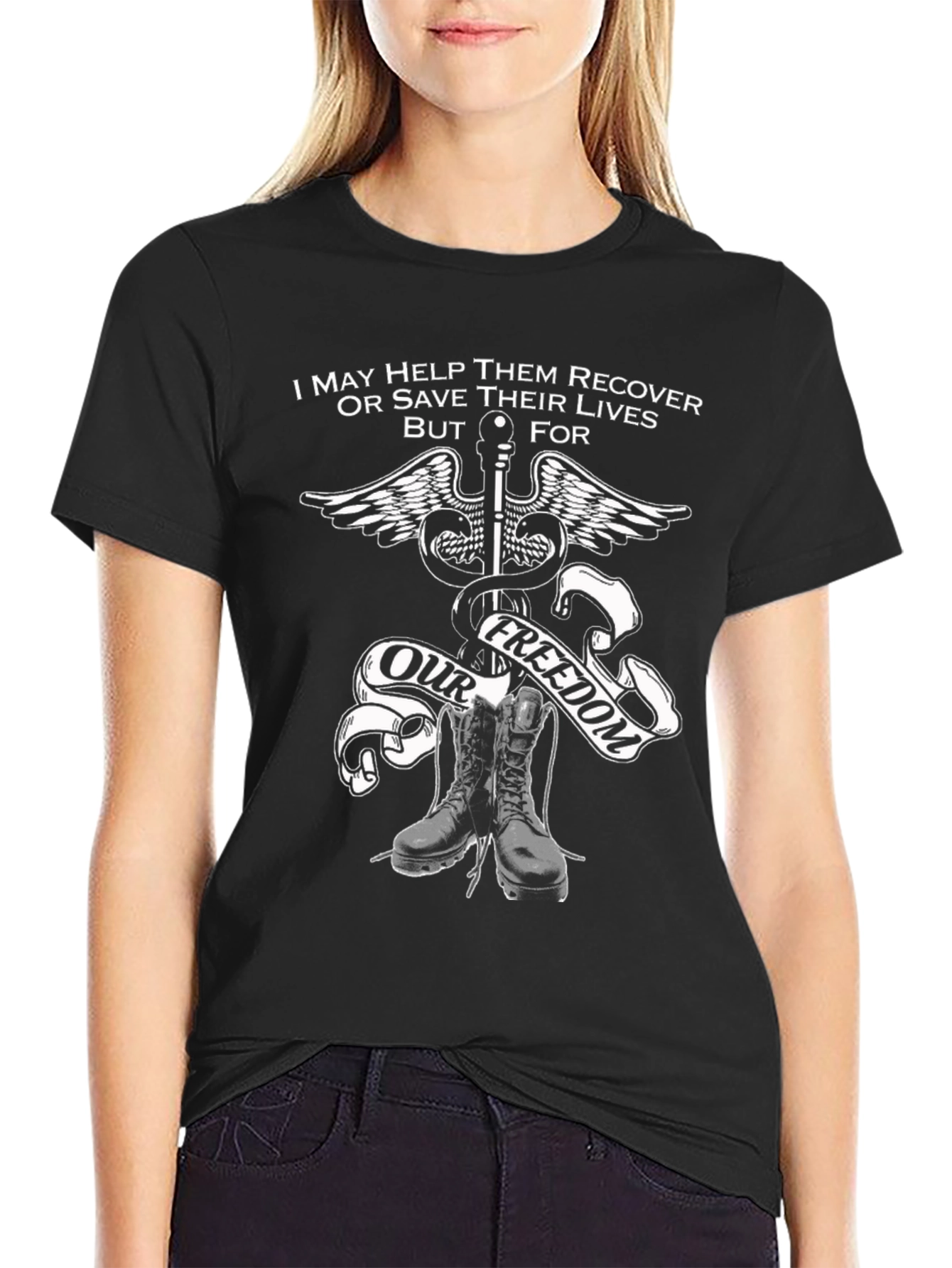 Military Medic T-Shirt - Our Freedom
