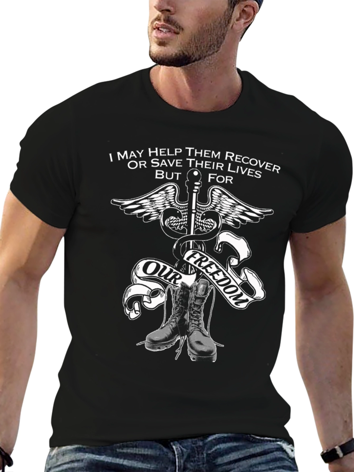 Military Medic T-Shirt - Our Freedom