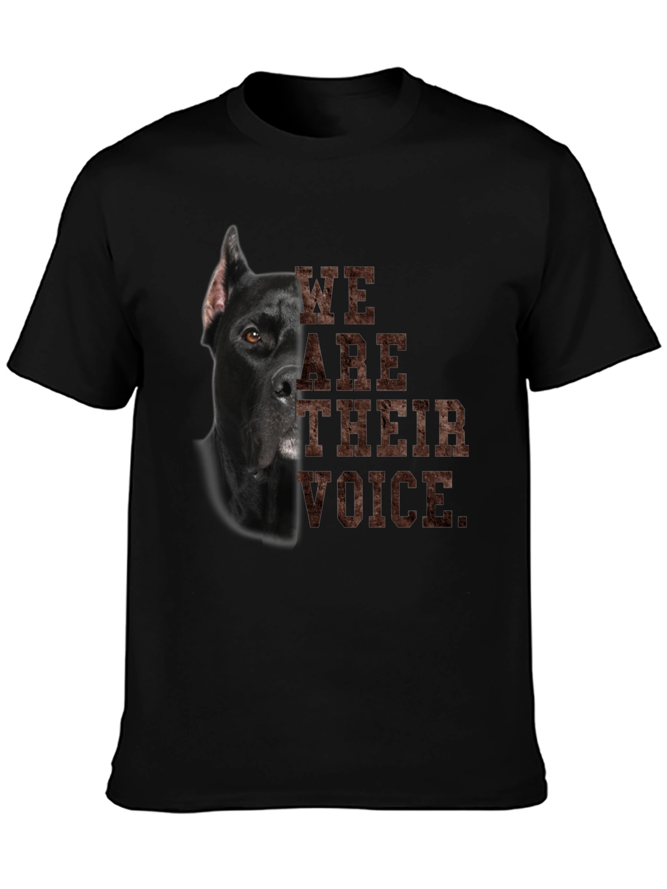 Dog Lover T-Shirt - We Are Their Voice