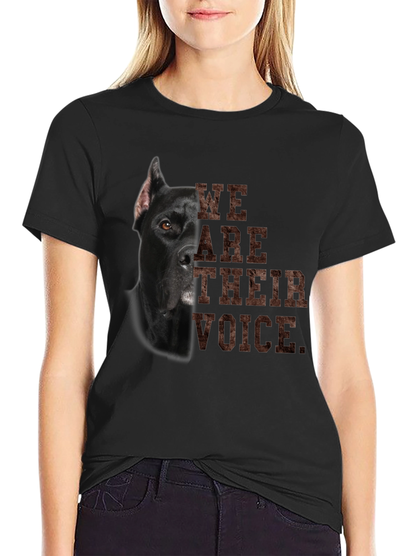 Dog Lover T-Shirt - We Are Their Voice