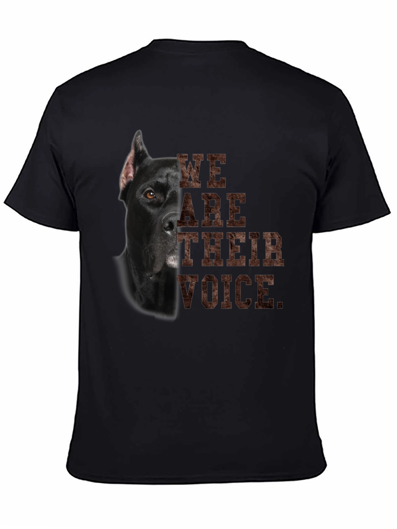 Dog Lover T-Shirt - We Are Their Voice