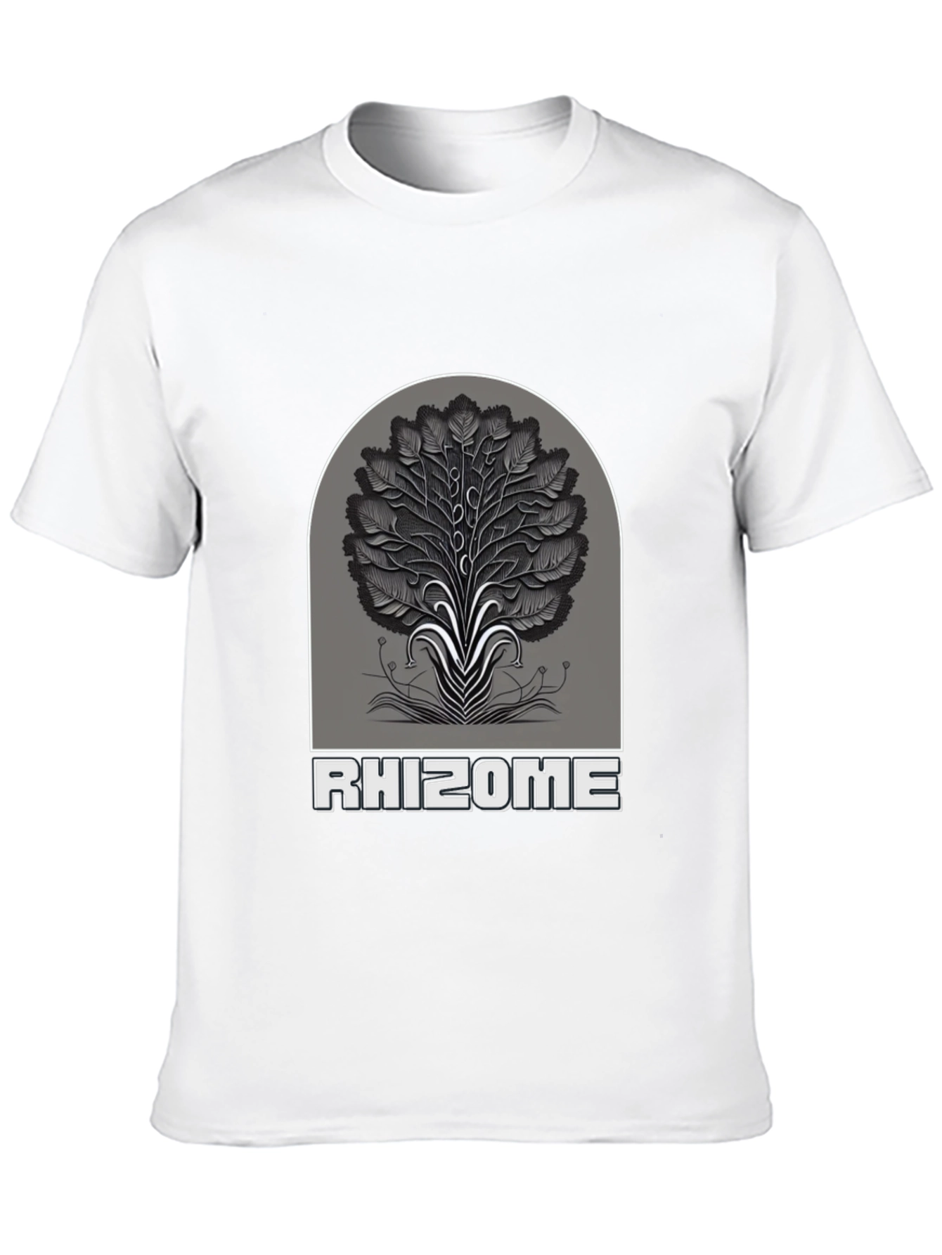 Rhizome Graphic Print Tee - Stylish & Unique