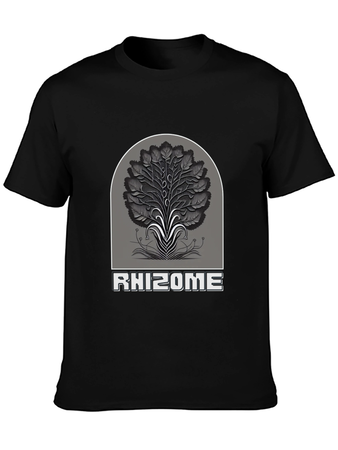 Rhizome Graphic Print Tee - Stylish & Unique