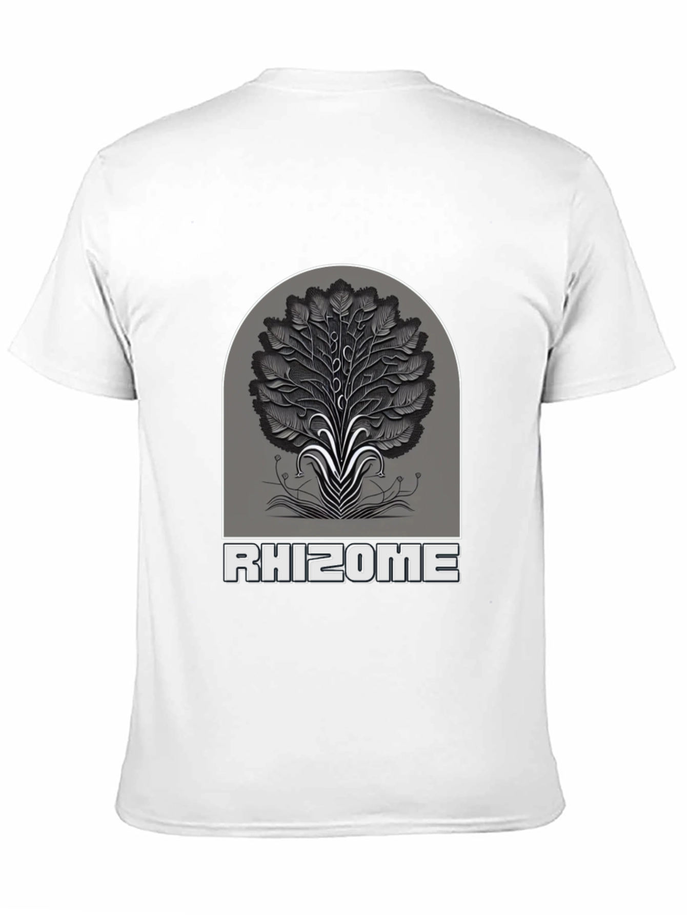Rhizome Graphic Print Tee - Stylish & Unique