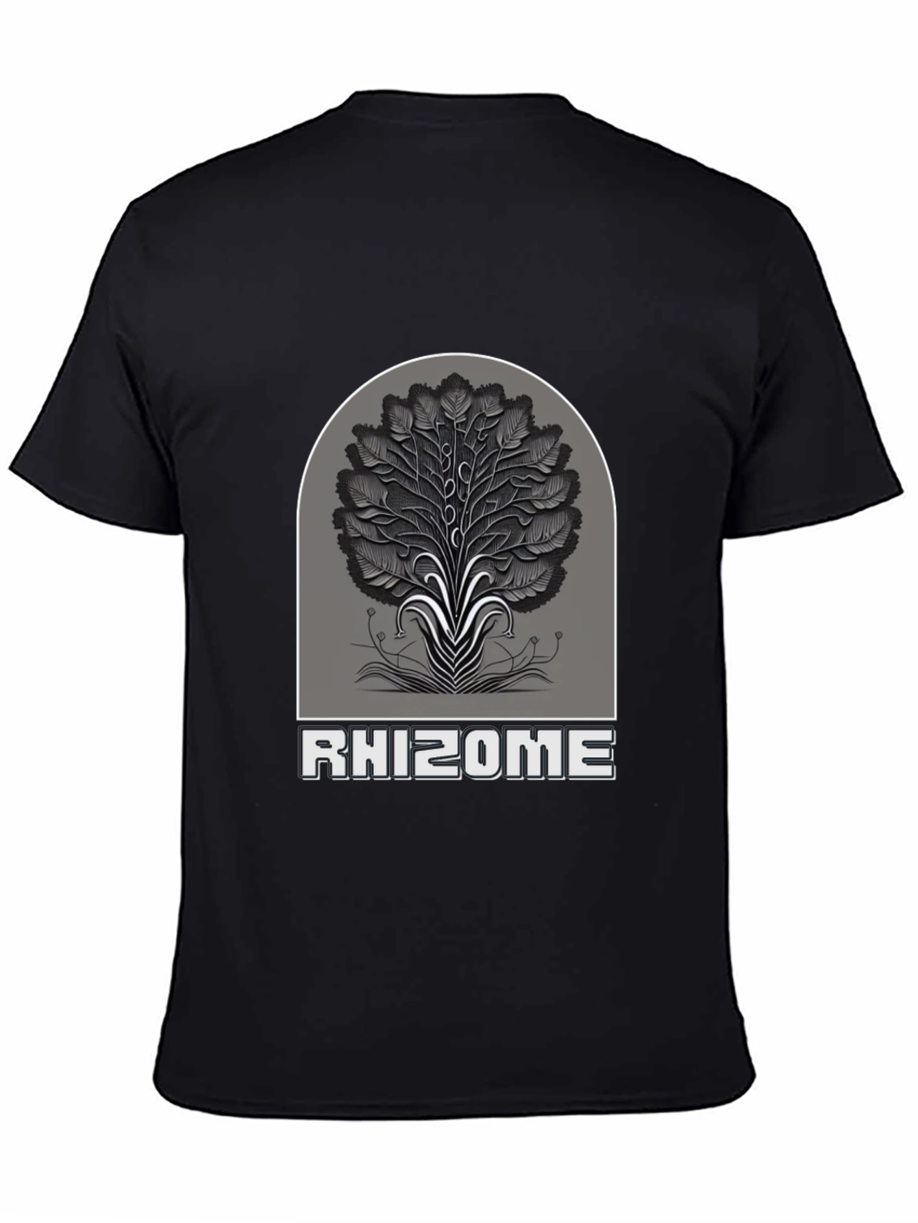 Rhizome Graphic Print Tee - Stylish & Unique
