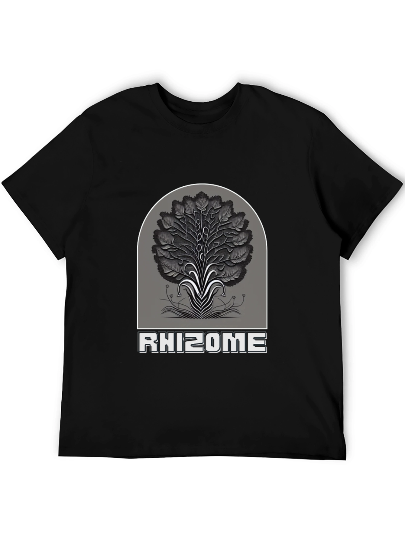 Rhizome Graphic Print Tee - Stylish & Unique