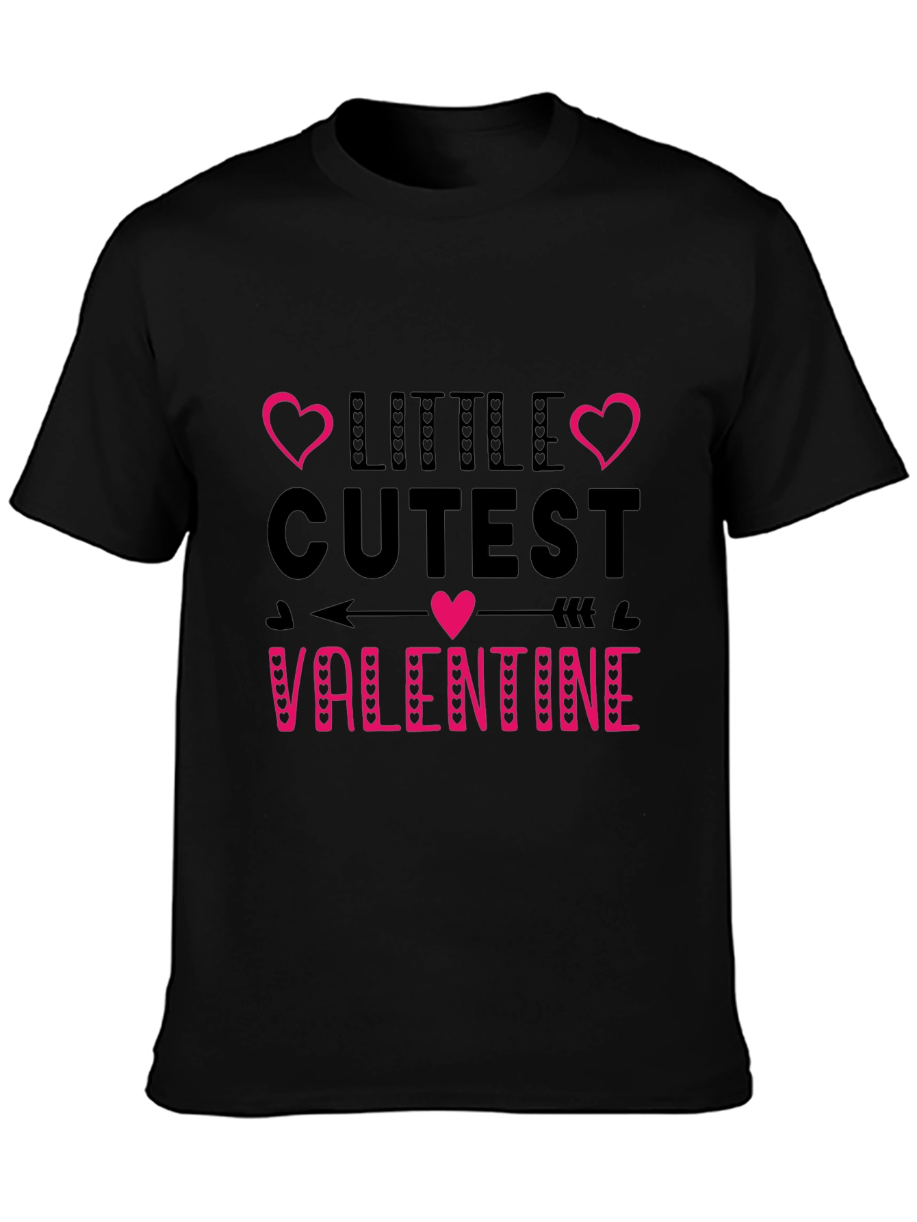 Little Cutest Valentine Graphic Tee