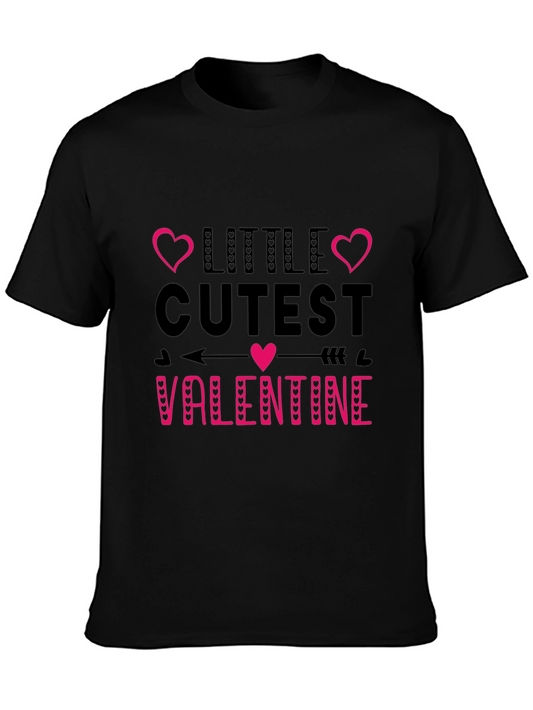 Little Cutest Valentine Graphic Tee