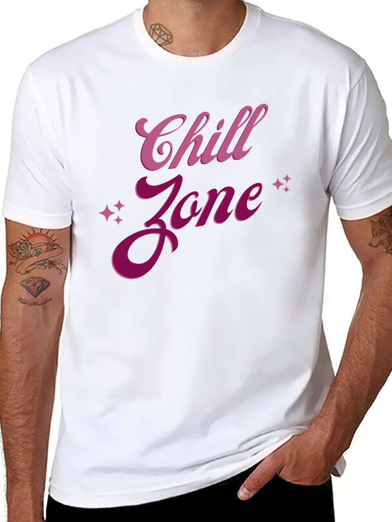 Chill Zone Graphic T-Shirt - Relaxed Comfort