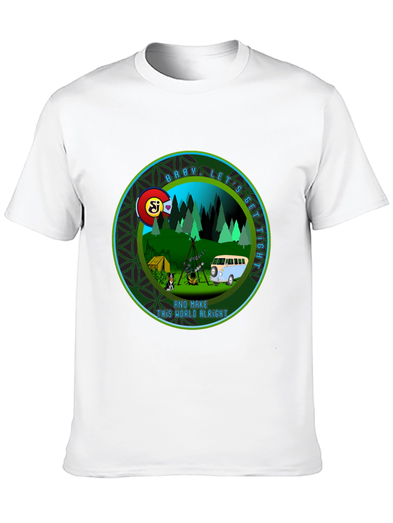 Camping Vibes Graphic Tee