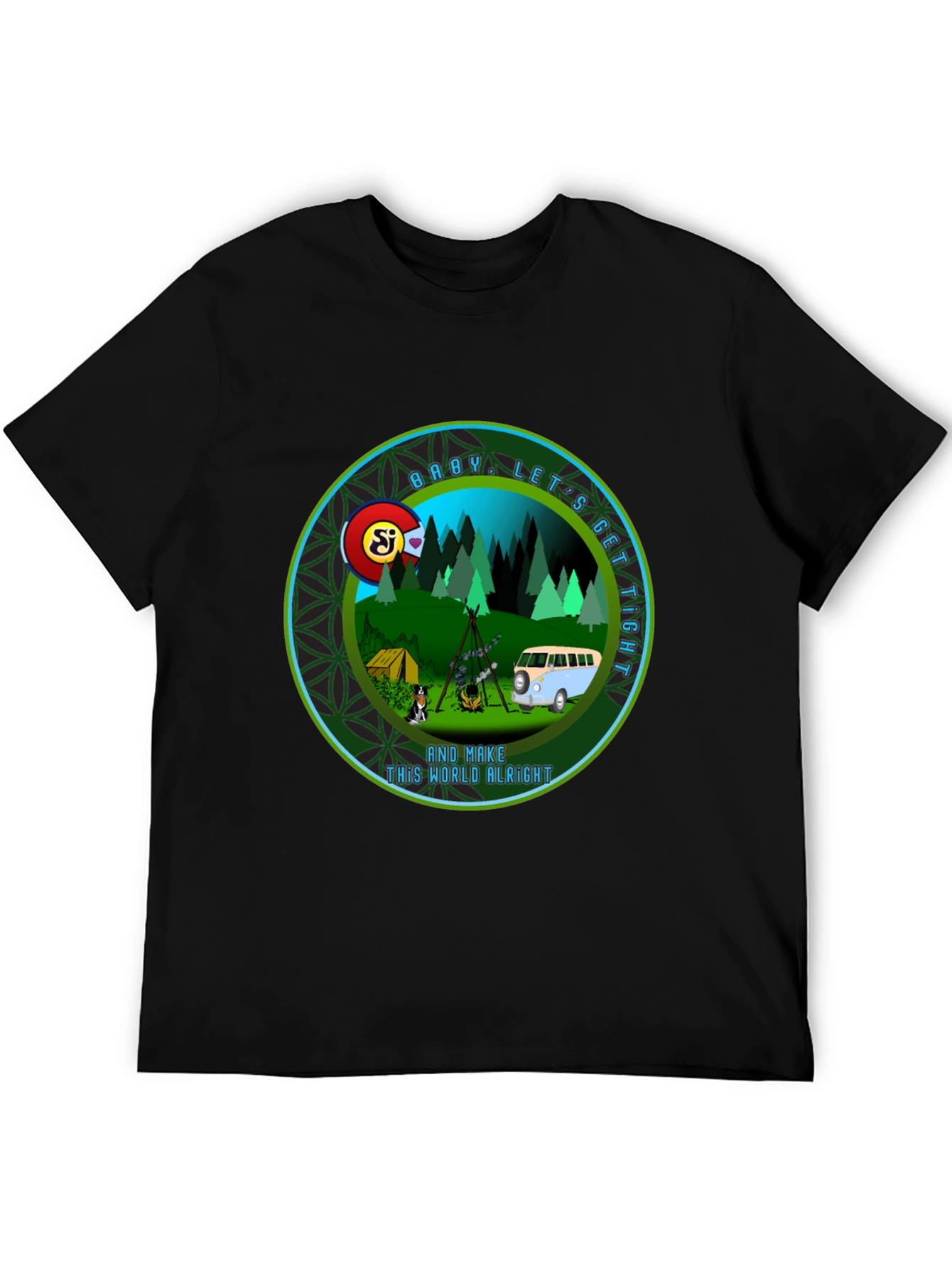 Camping Vibes Graphic Tee