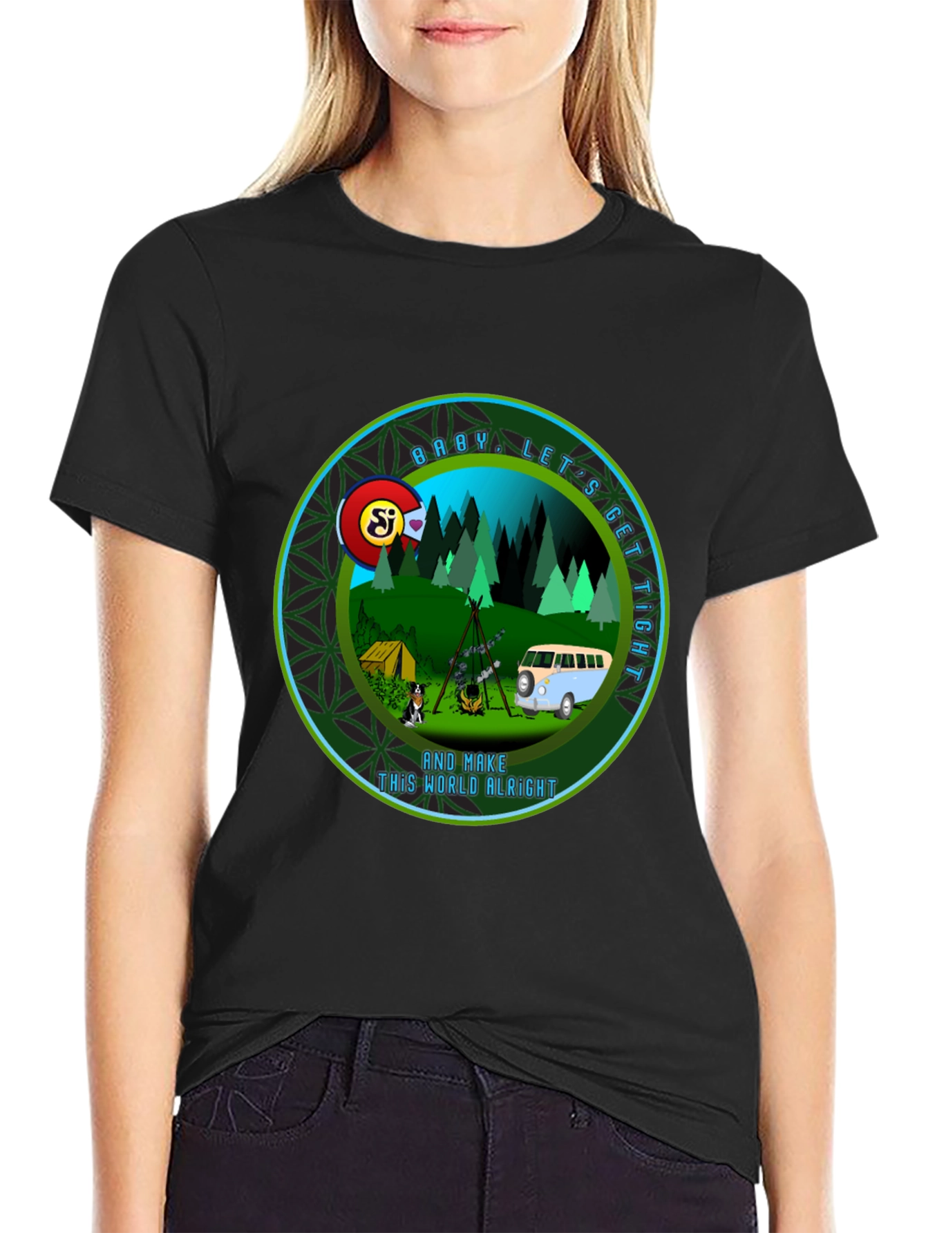 Camping Vibes Graphic Tee
