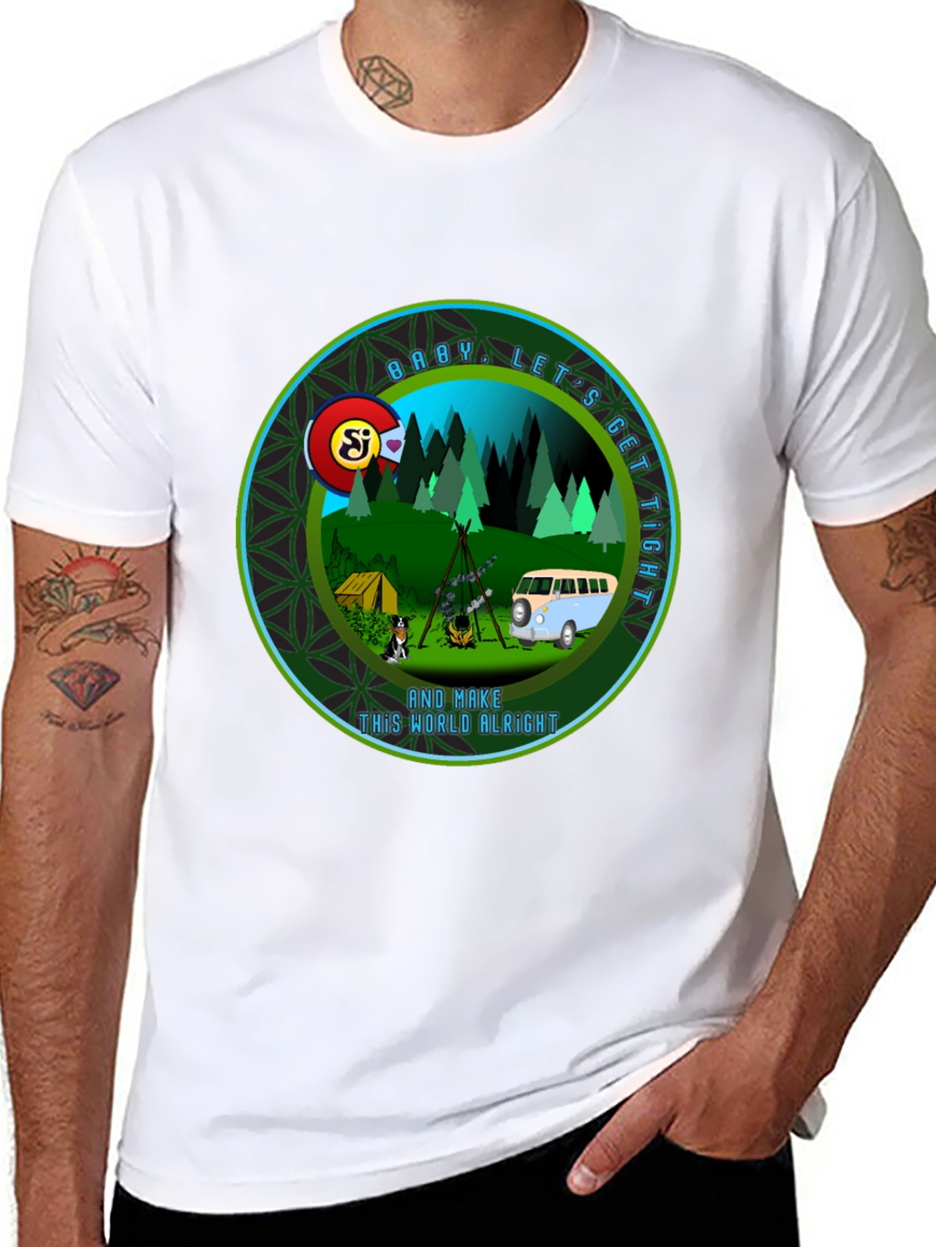Camping Vibes Graphic Tee