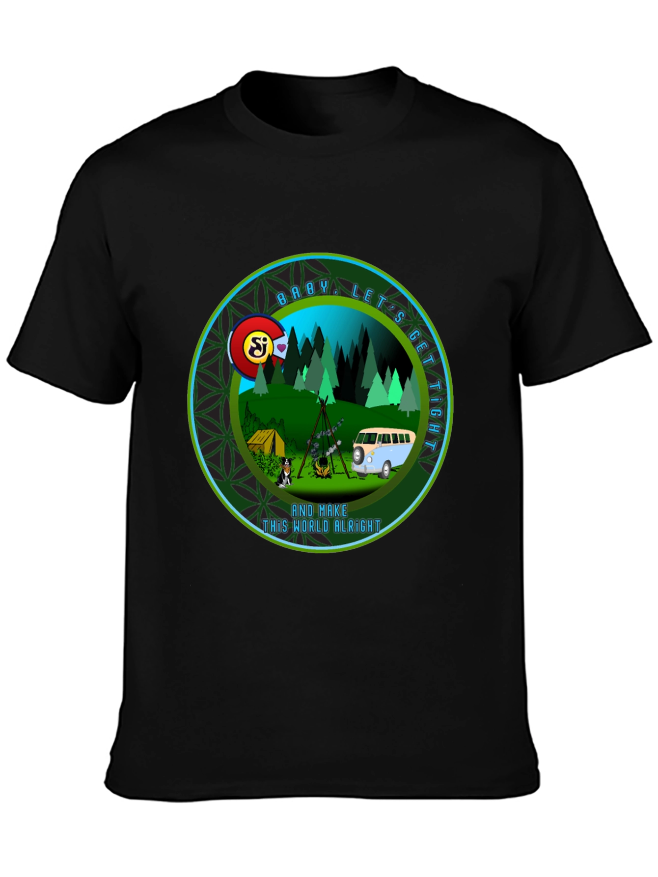 Camping Vibes Graphic Tee