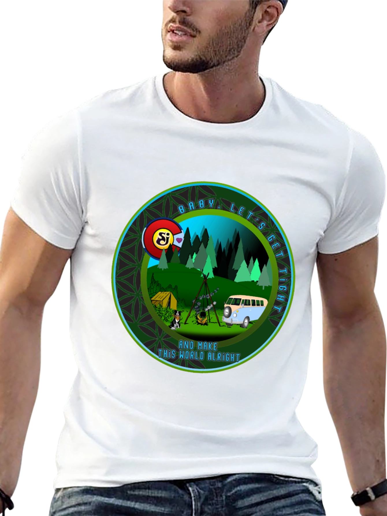 Camping Vibes Graphic Tee