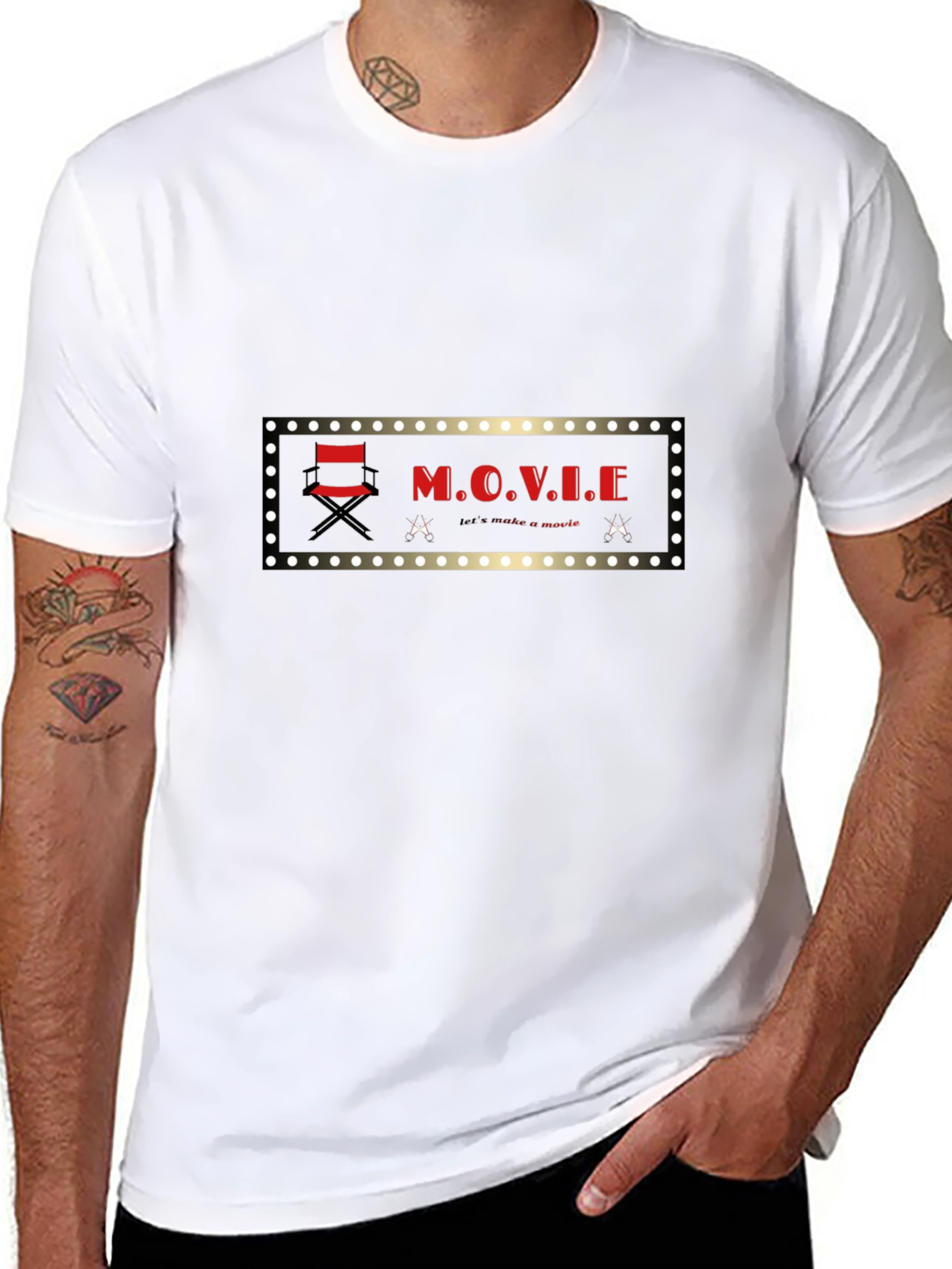 Movie Director T-Shirt - Black