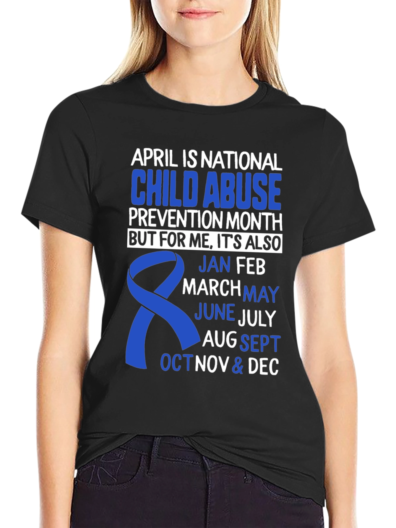 Child Abuse Prevention Awareness T-Shirt