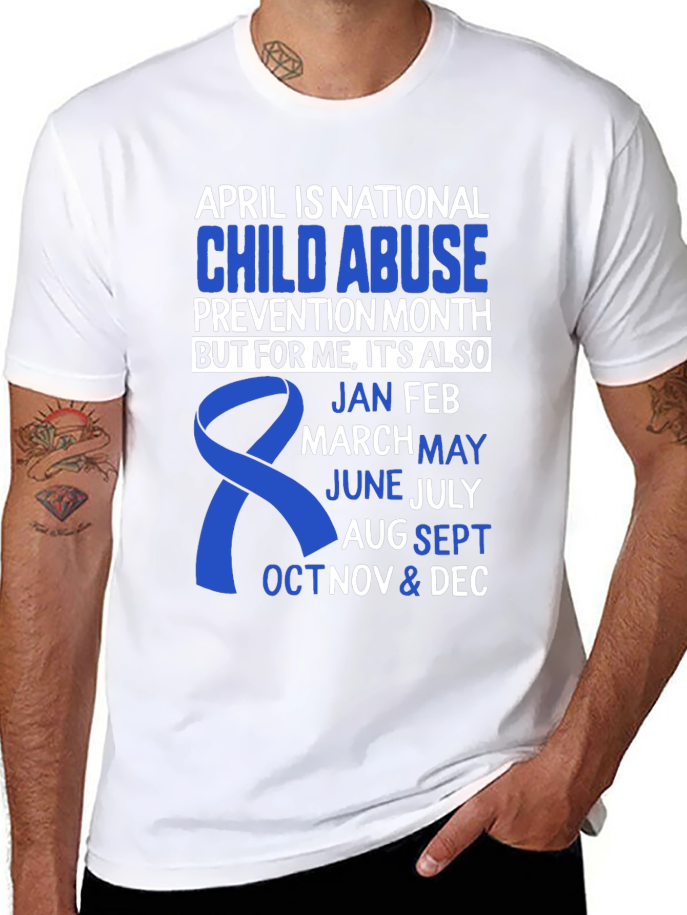 Child Abuse Prevention Awareness T-Shirt
