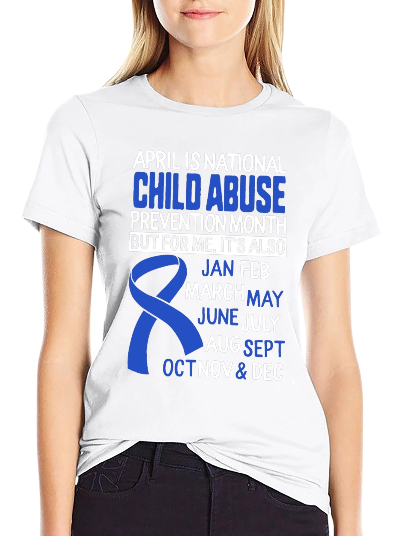 Child Abuse Prevention Awareness T-Shirt