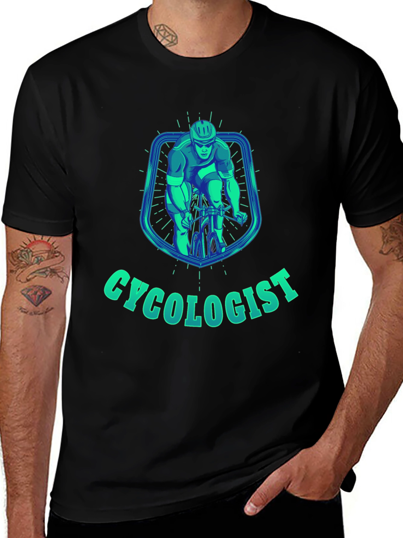 Cyclologist Graphic T-Shirt - Bike Lover Tee