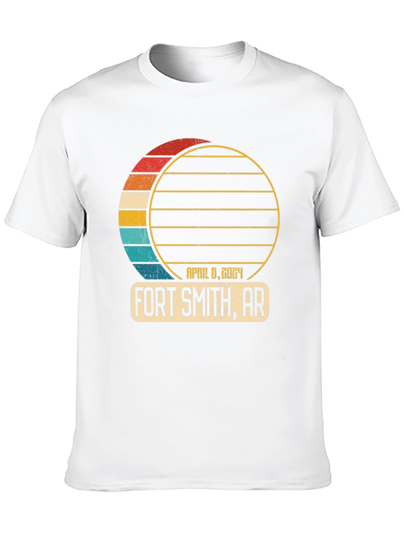 Fort Smith AR April 8 2024 Eclipse T-Shirt