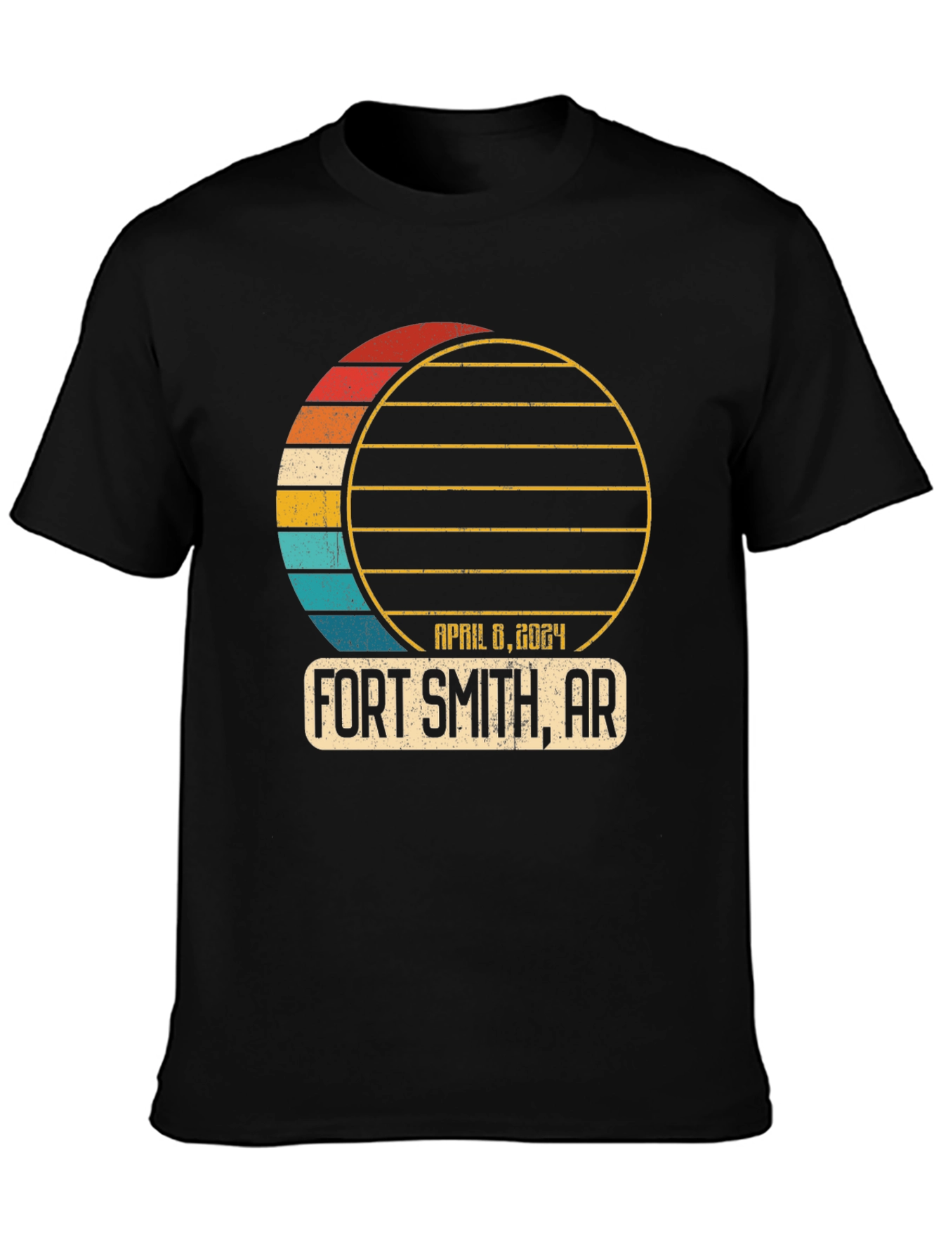 Fort Smith AR April 8 2024 Eclipse T-Shirt