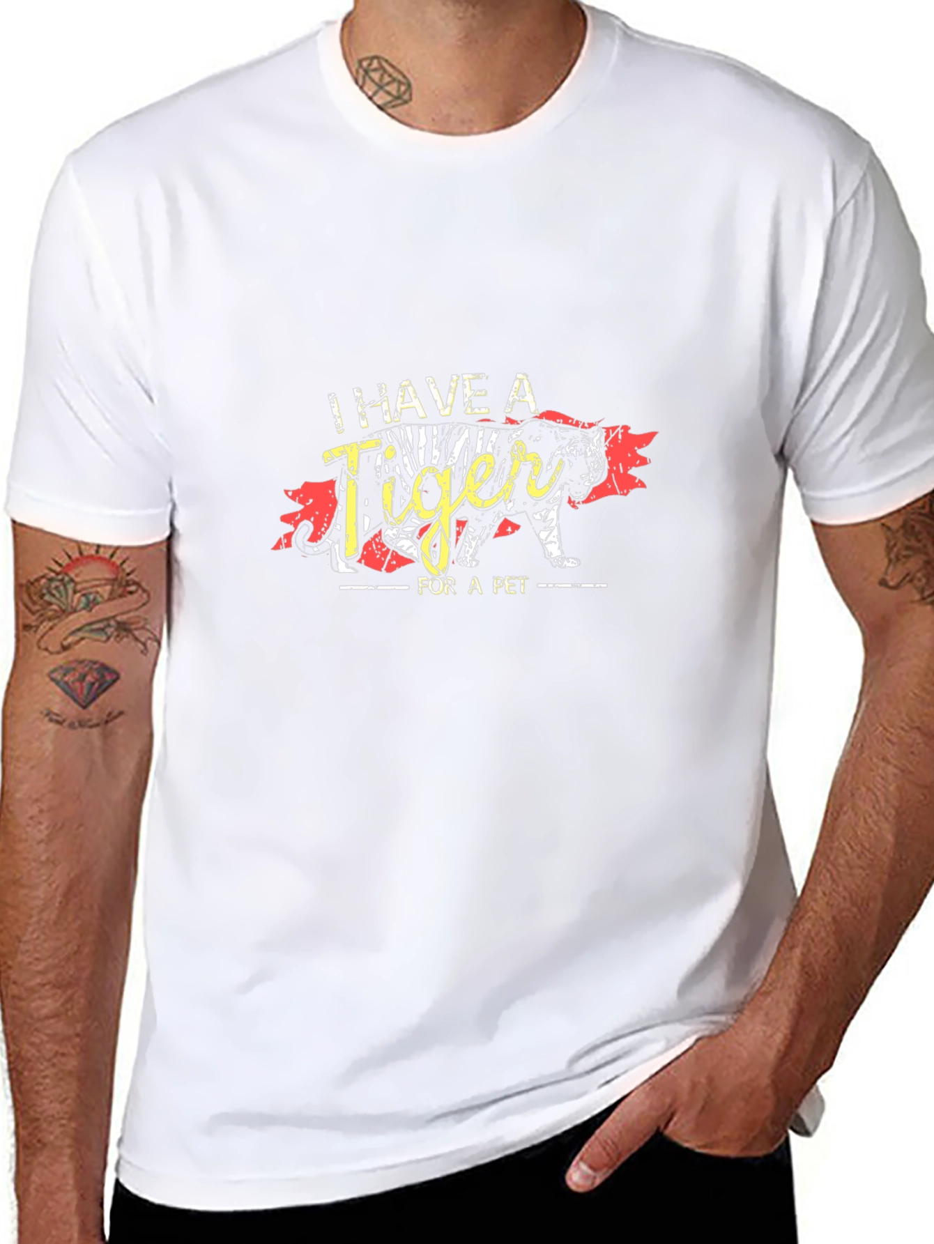 I Have a Tiger For a Pet T-Shirt