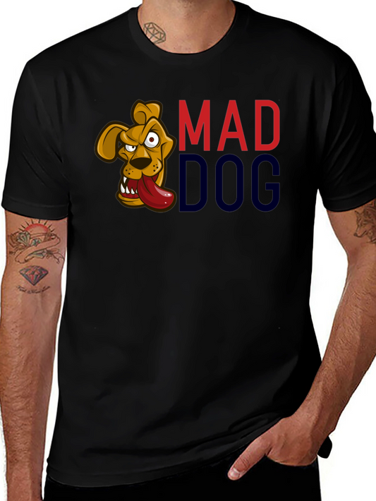 Mad Dog Graphic T-Shirt - Black