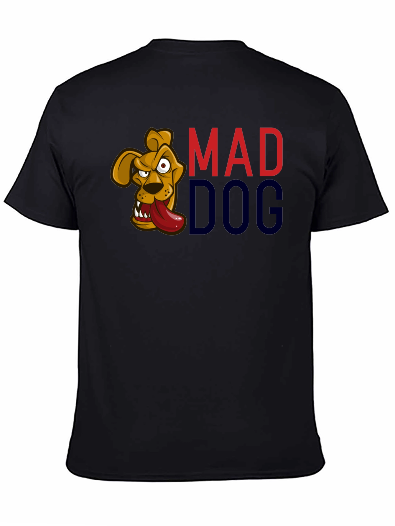 Mad Dog Graphic T-Shirt - Black