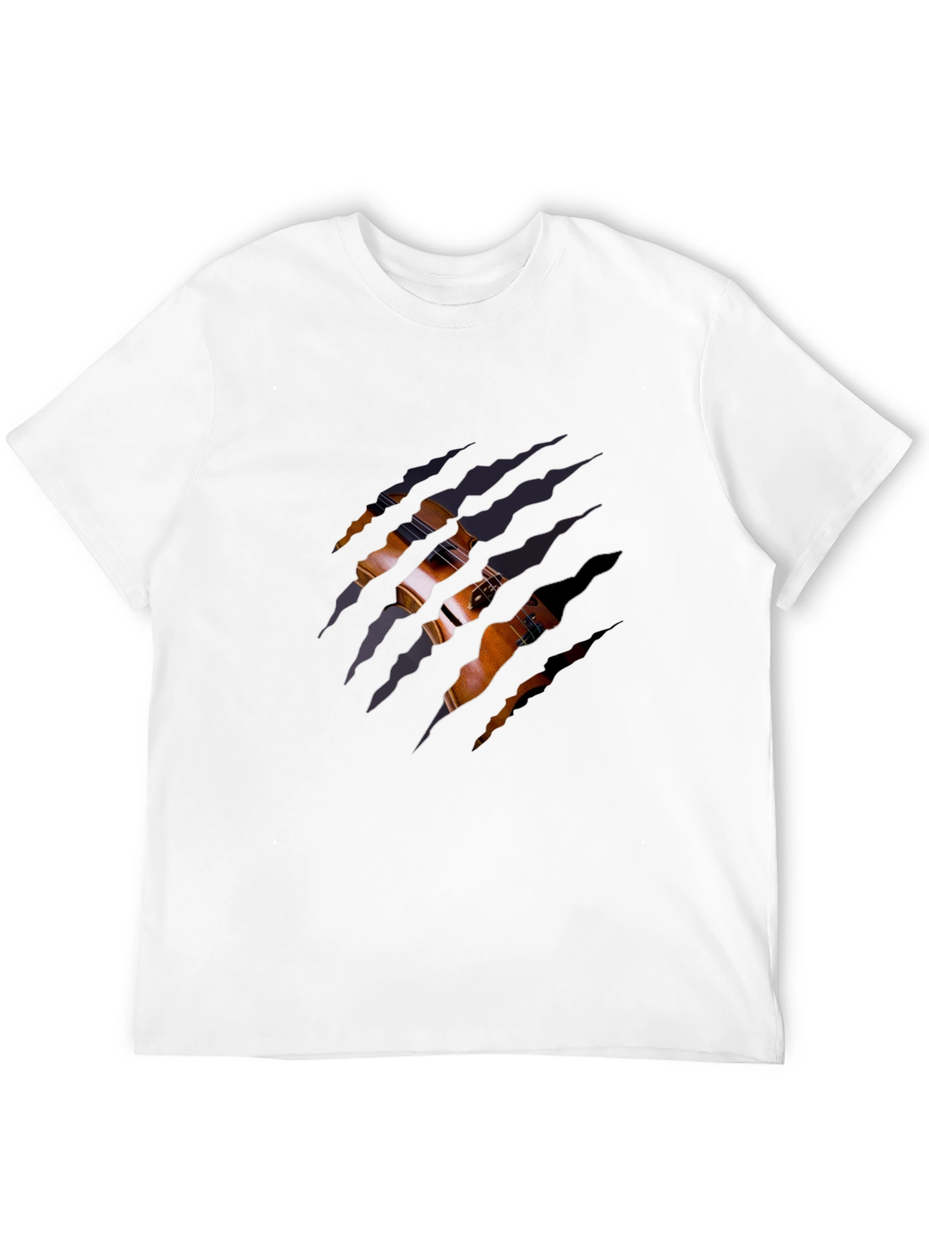 Violin Claw T-Shirt - Music Lover Tee