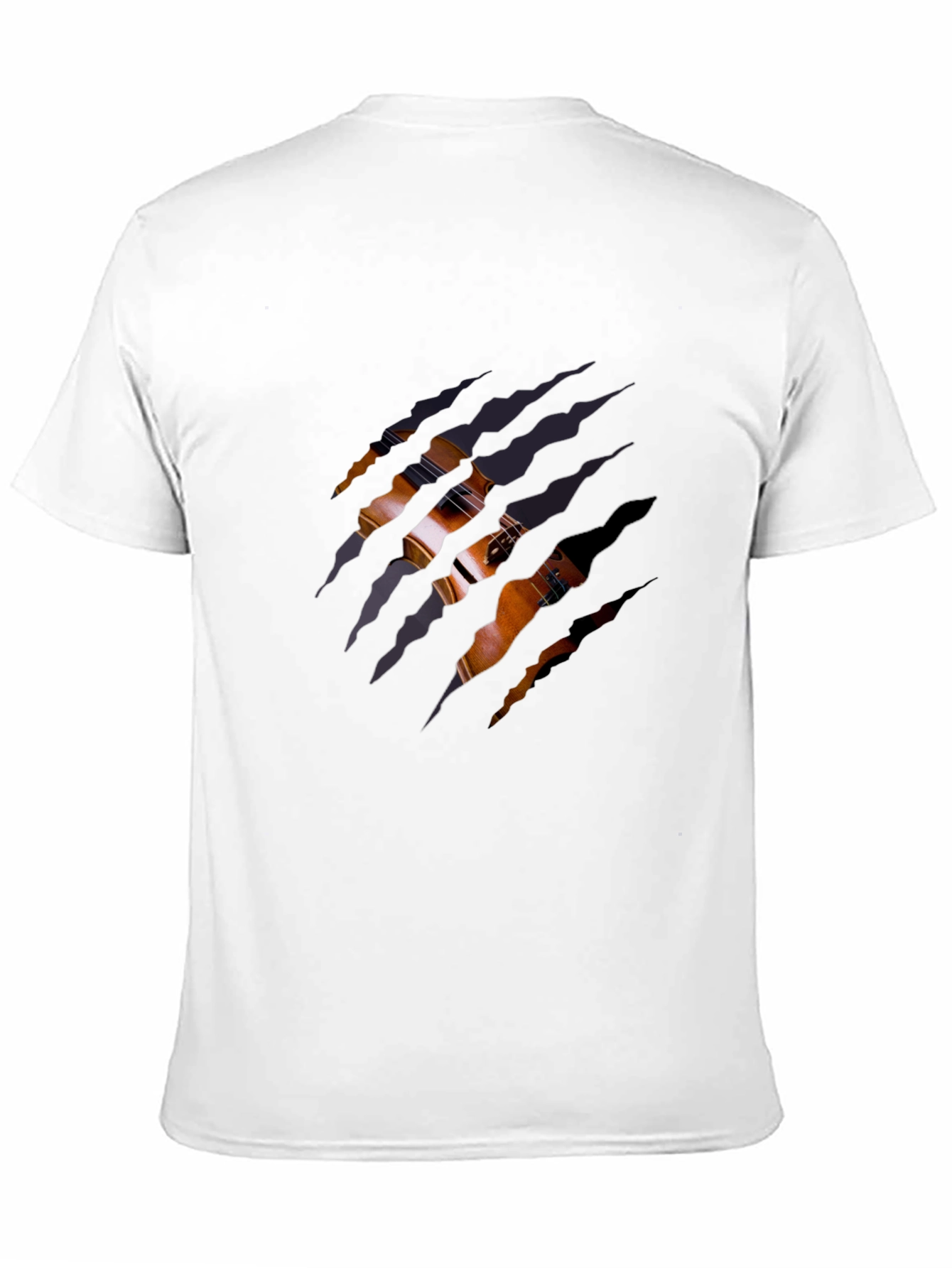 Violin Claw T-Shirt - Music Lover Tee