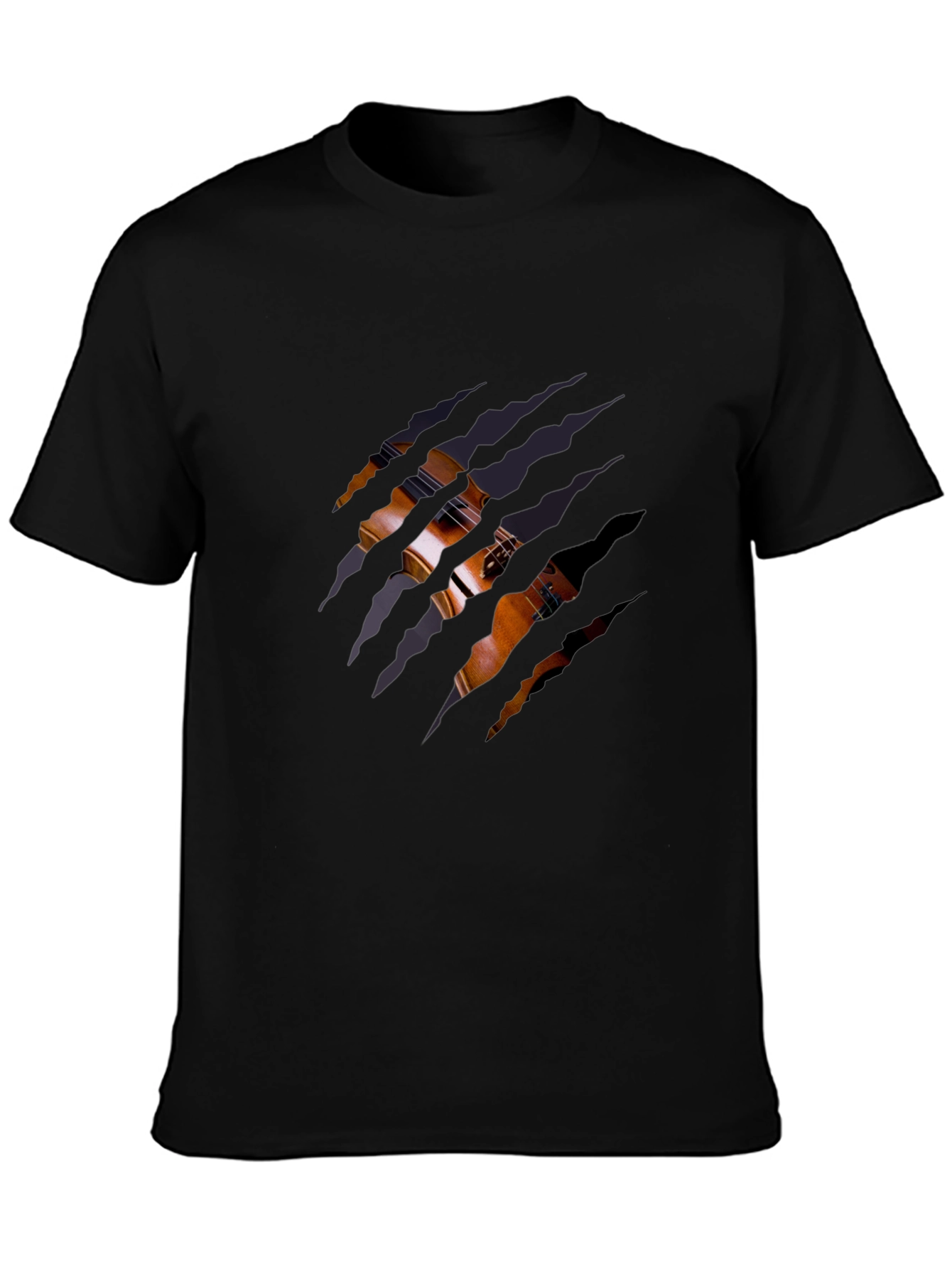 Violin Claw T-Shirt - Music Lover Tee
