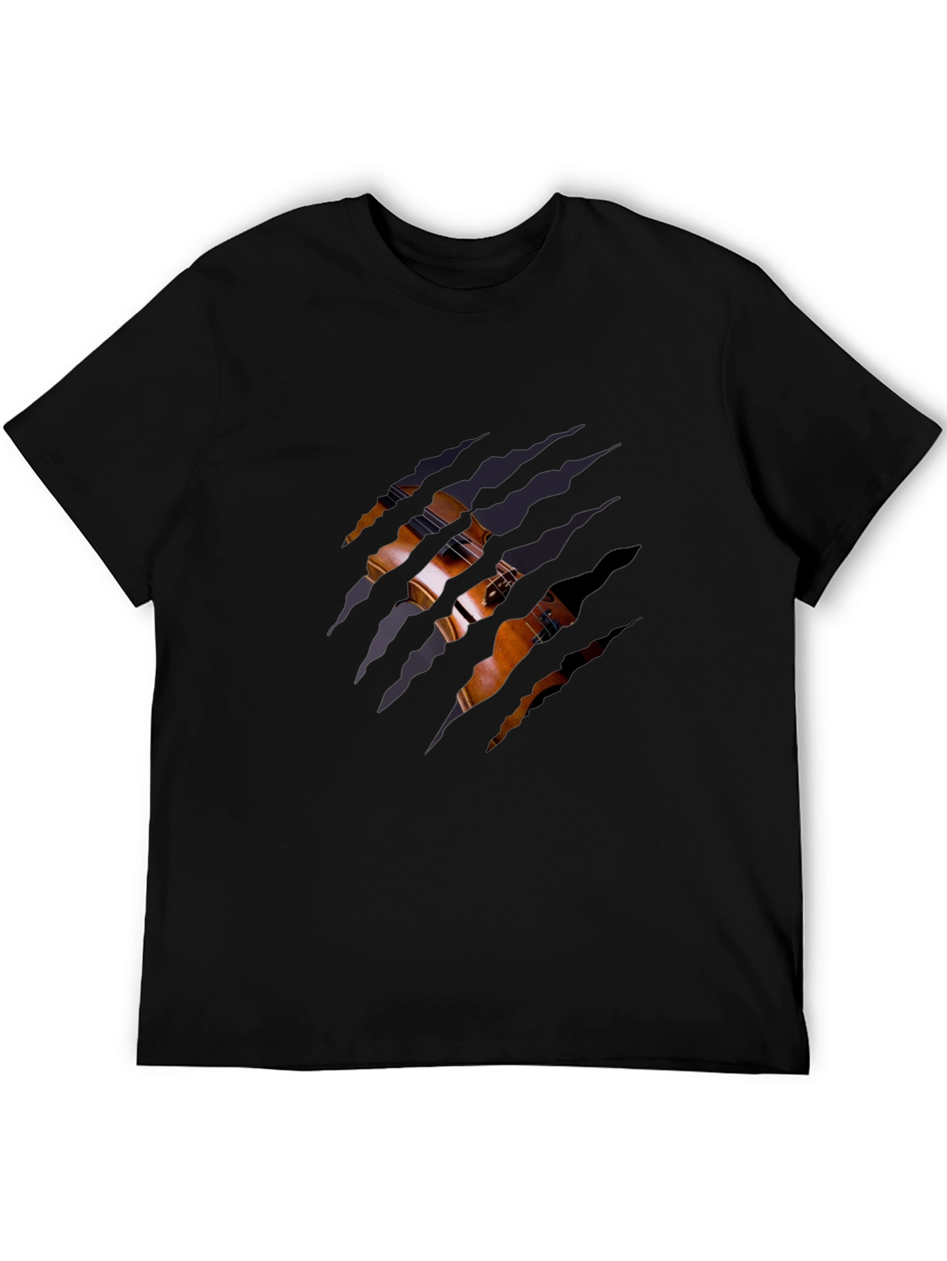 Violin Claw T-Shirt - Music Lover Tee
