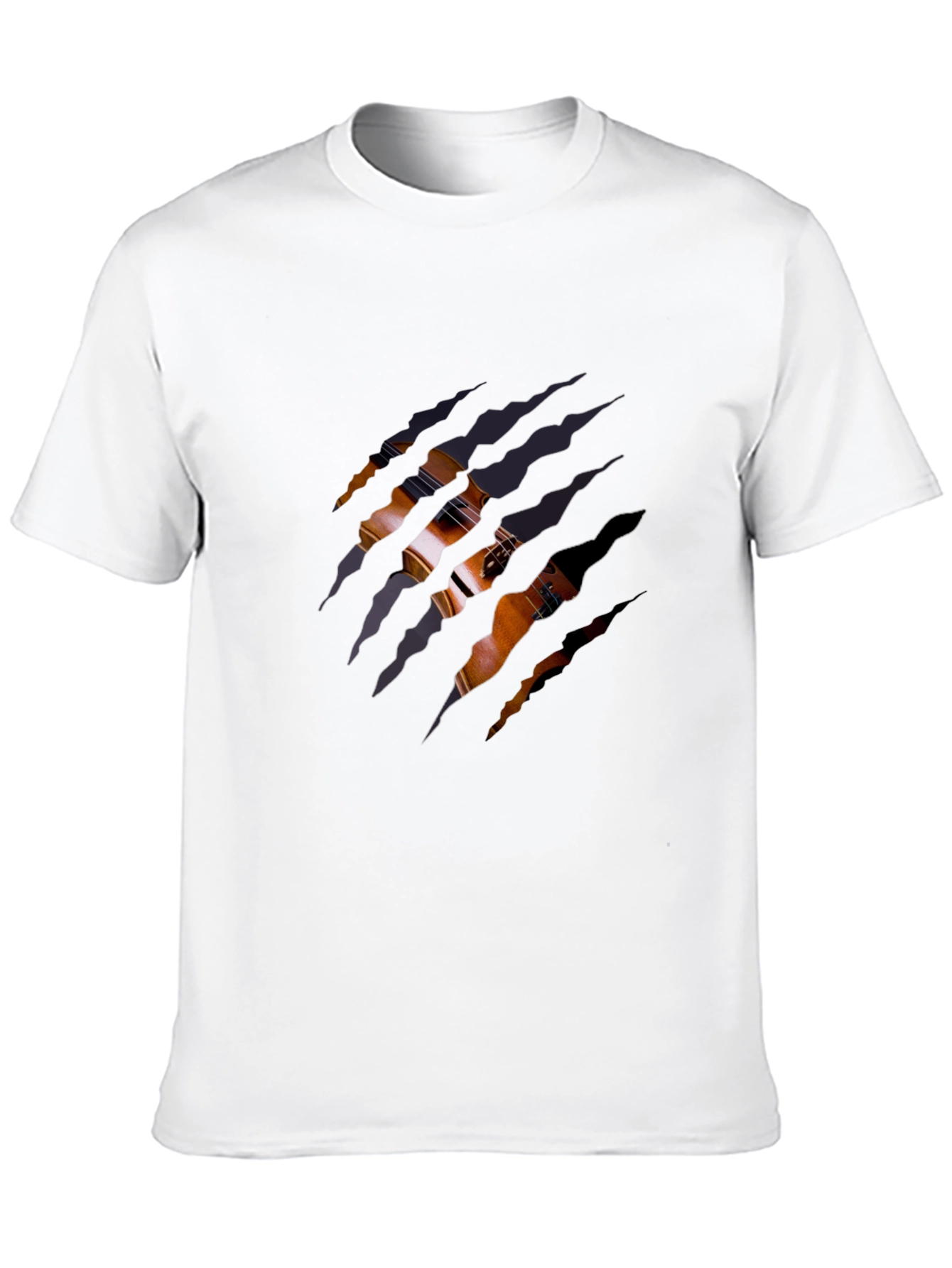 Violin Claw T-Shirt - Music Lover Tee