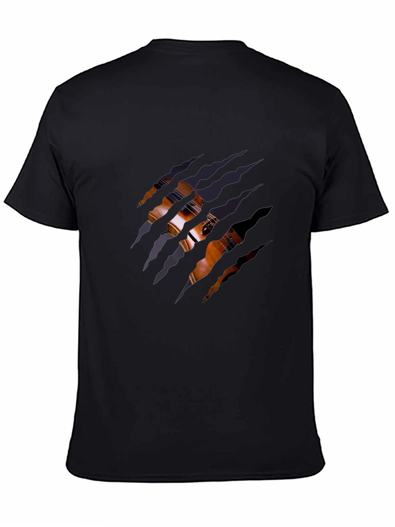 Violin Claw T-Shirt - Music Lover Tee