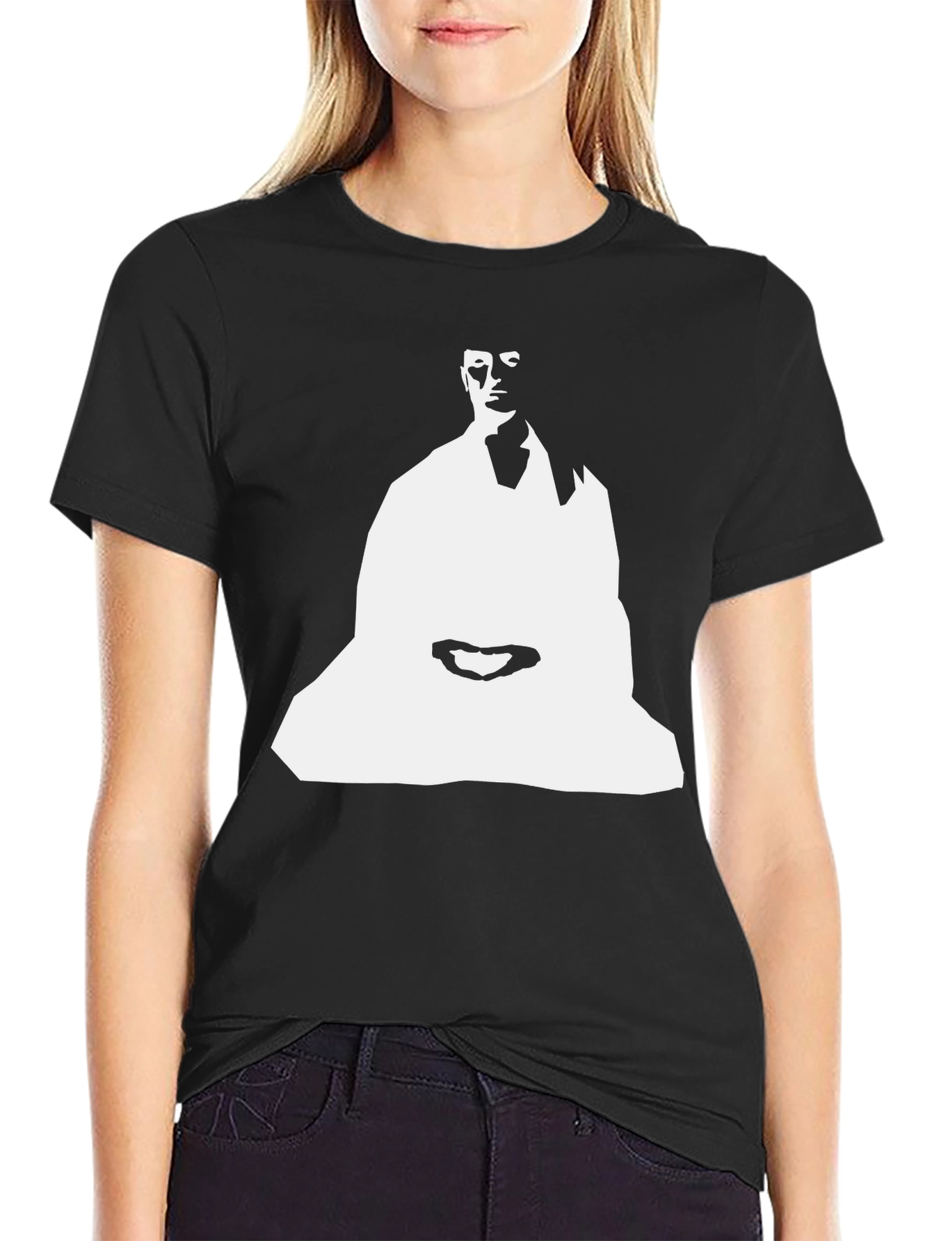 Zen Master T-Shirt - Meditating Silhouette Tee