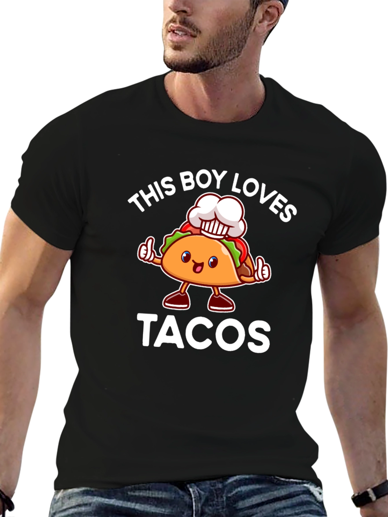 Funny Taco Lover T-Shirt - This Boy Loves Tacos