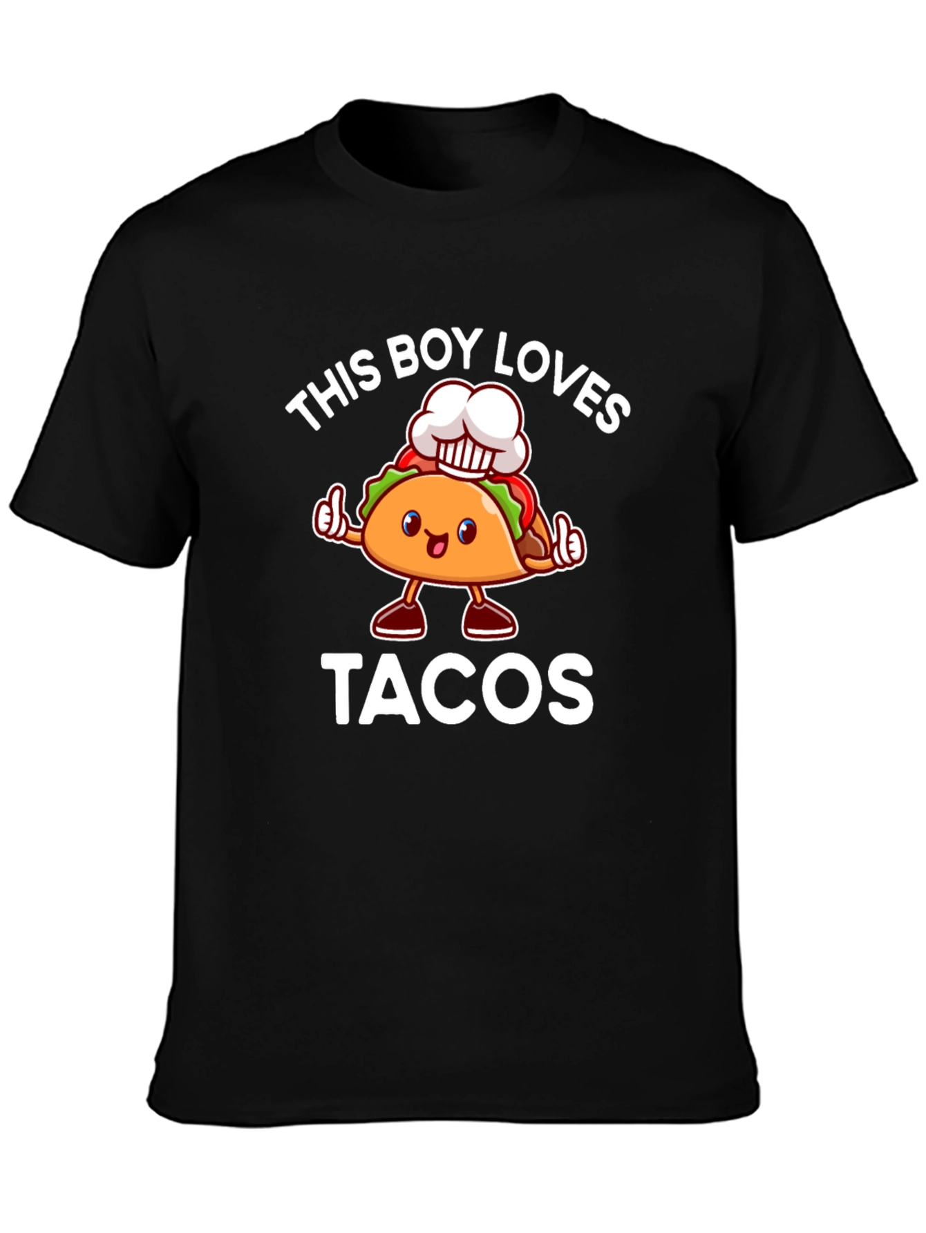 Funny Taco Lover T-Shirt - This Boy Loves Tacos