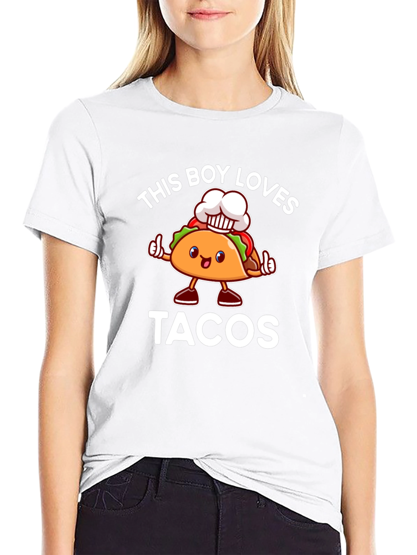 Funny Taco Lover T-Shirt - This Boy Loves Tacos