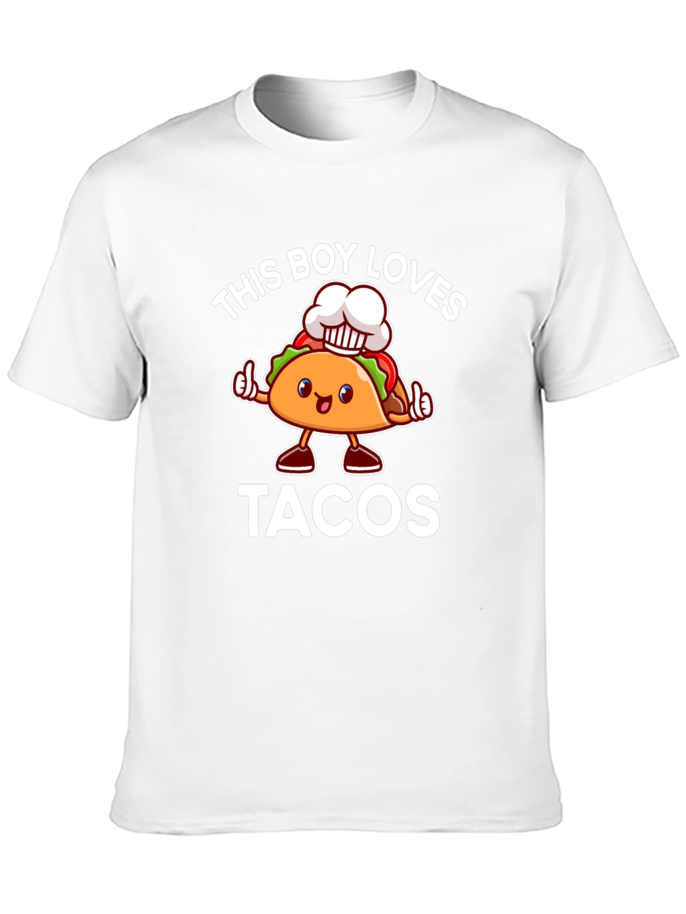 Funny Taco Lover T-Shirt - This Boy Loves Tacos