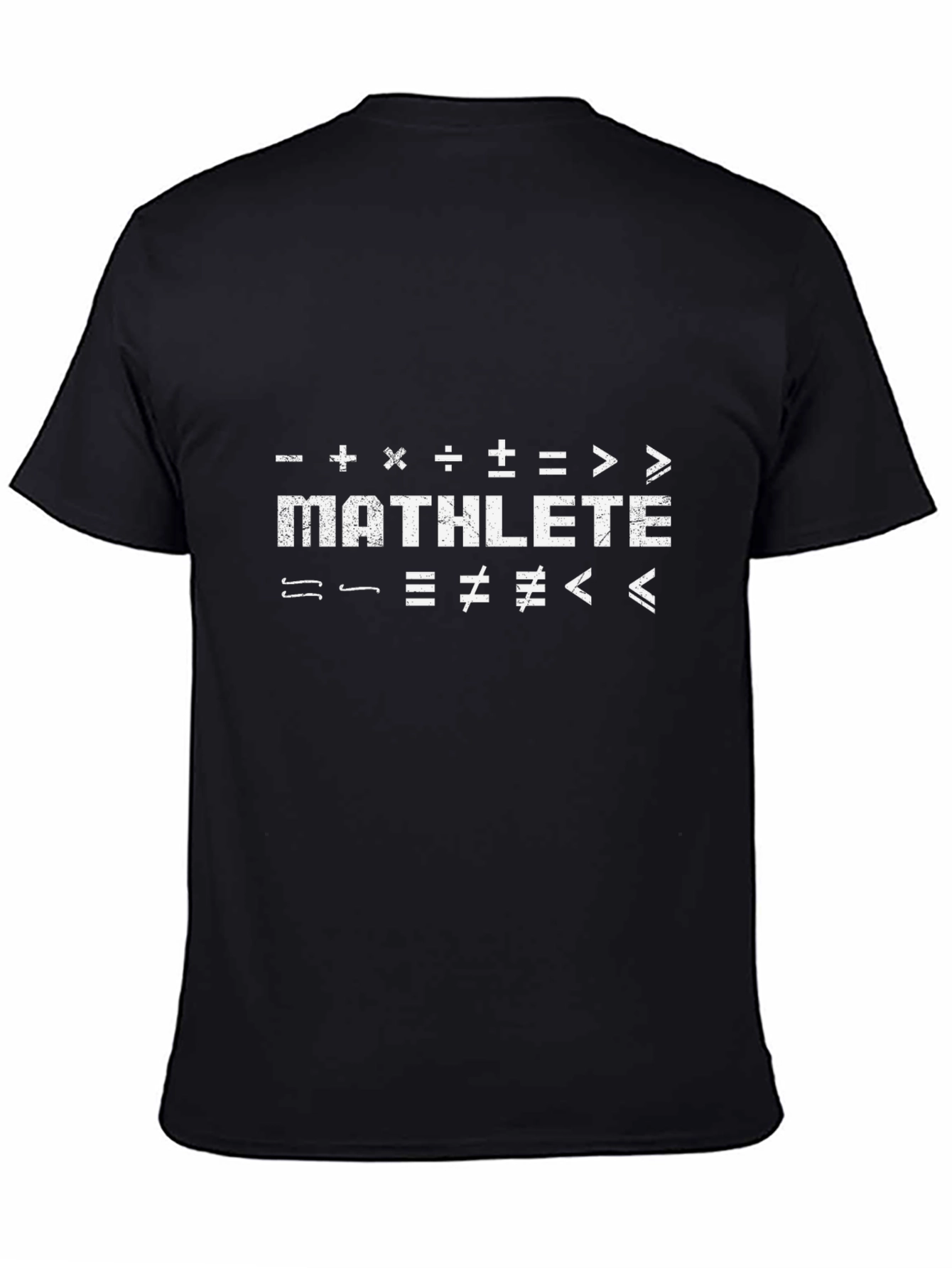 Mathlete Graphic T-Shirt - Black