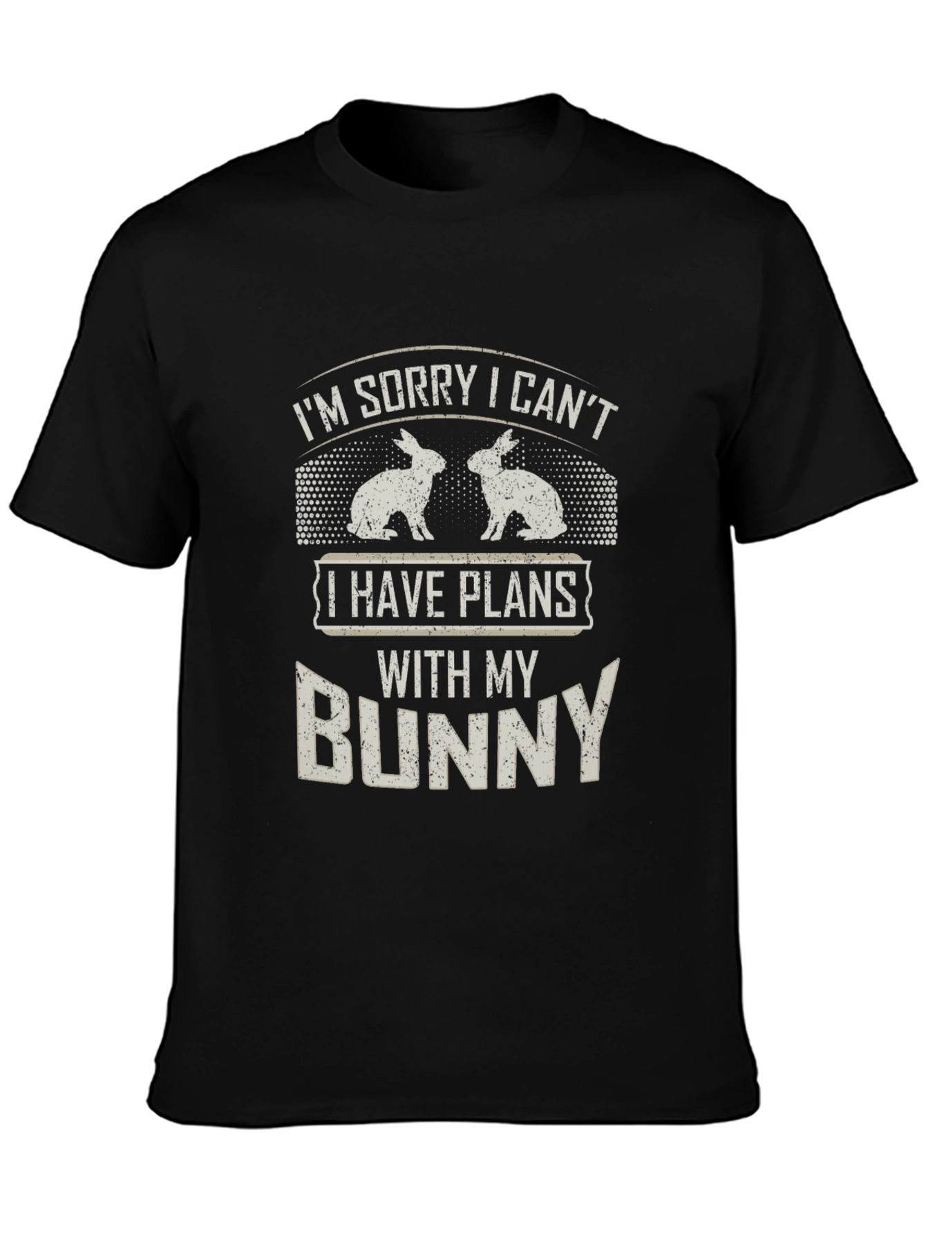 Bunny Plans Graphic T-Shirt