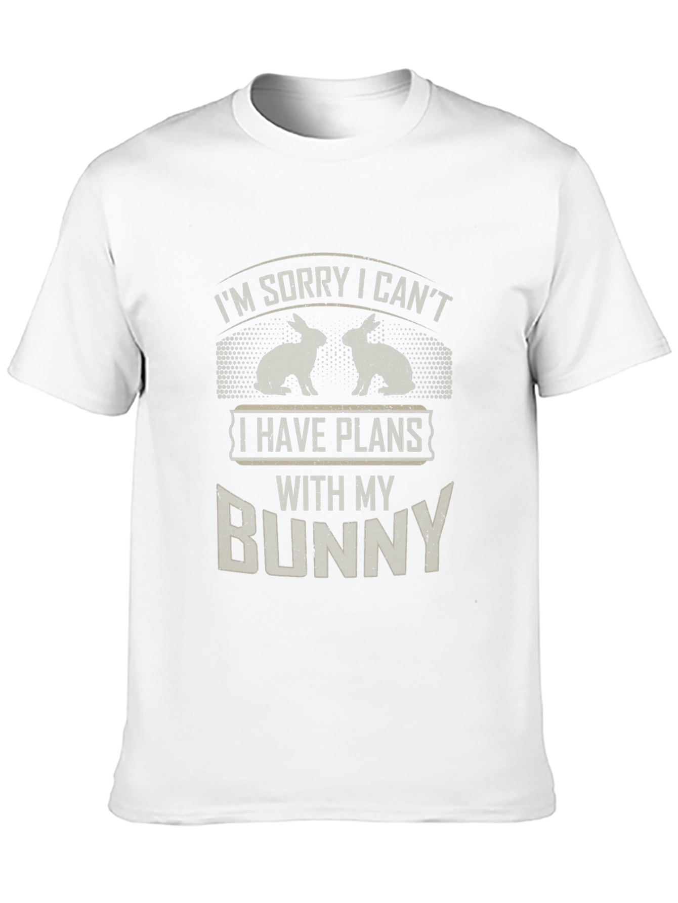 Bunny Plans Graphic T-Shirt