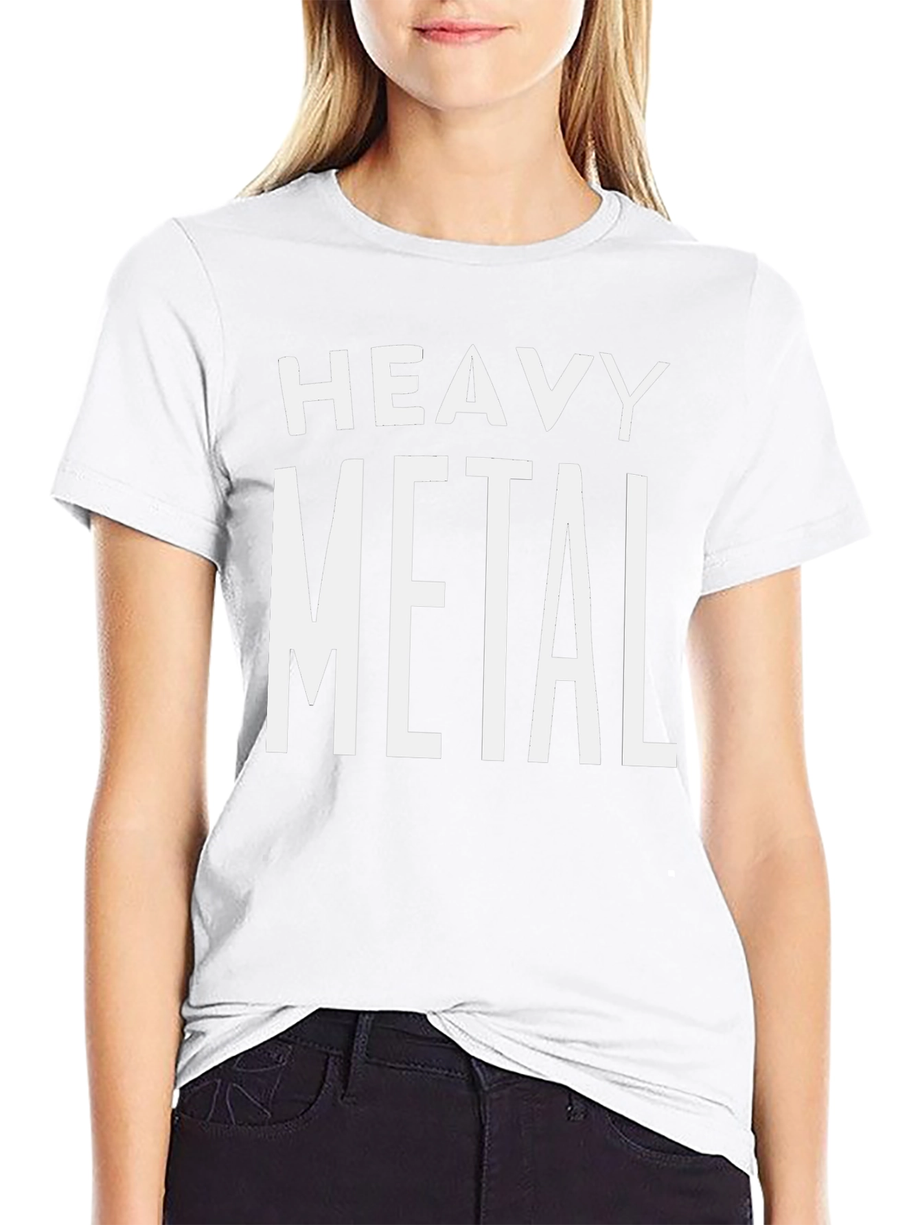 Heavy Metal Graphic Black T-Shirt