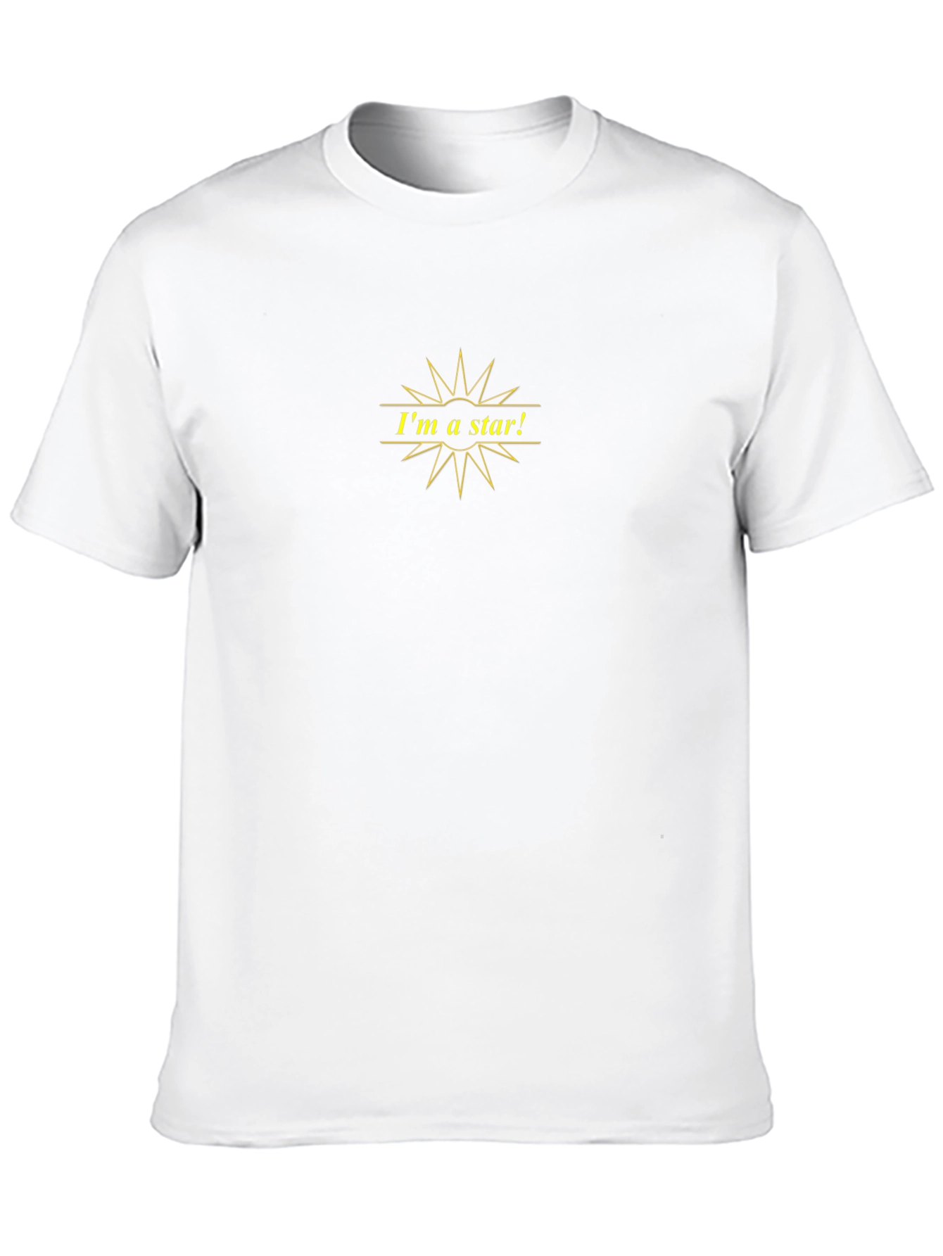 Im a Star! Graphic Tee - Mens Black T-Shirt