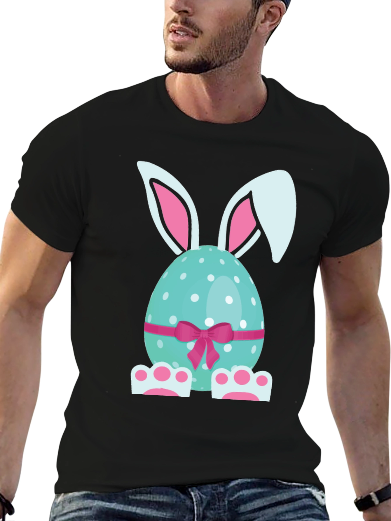 Easter Bunny Egg T-Shirt - Fun Holiday Apparel