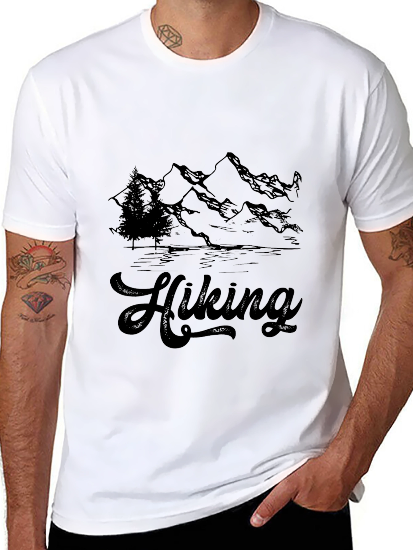 Hiking T-Shirt - Nature Design
